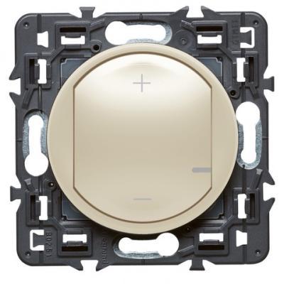 Светорегулятор кнопочный универсальный без нейтрали 125 Вт Legrand Celiane слоновая кость