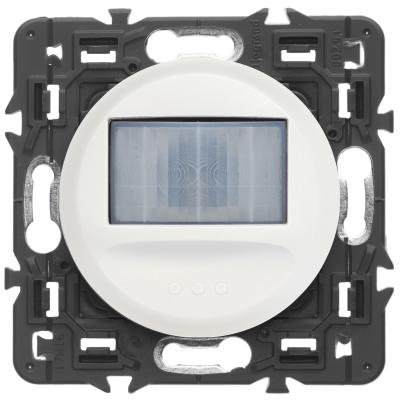 Датчик движения универсальный без нейтрали с функцией ручного управления 100 Вт Legrand Celiane белый