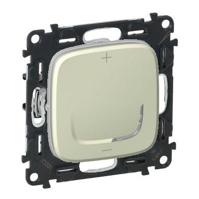 Светорегулятор кнопочный универсальный без нейтрали 125 Вт Legrand Valena Allure слоновая кость