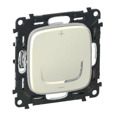 Светорегулятор кнопочный универсальный без нейтрали 125 Вт Legrand Valena Allure перламутр