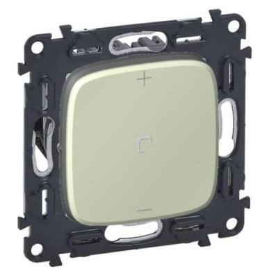 Светорегулятор кнопочный универсальный с нейтралью 150 Вт Legrand Valena Allure слоновая кость